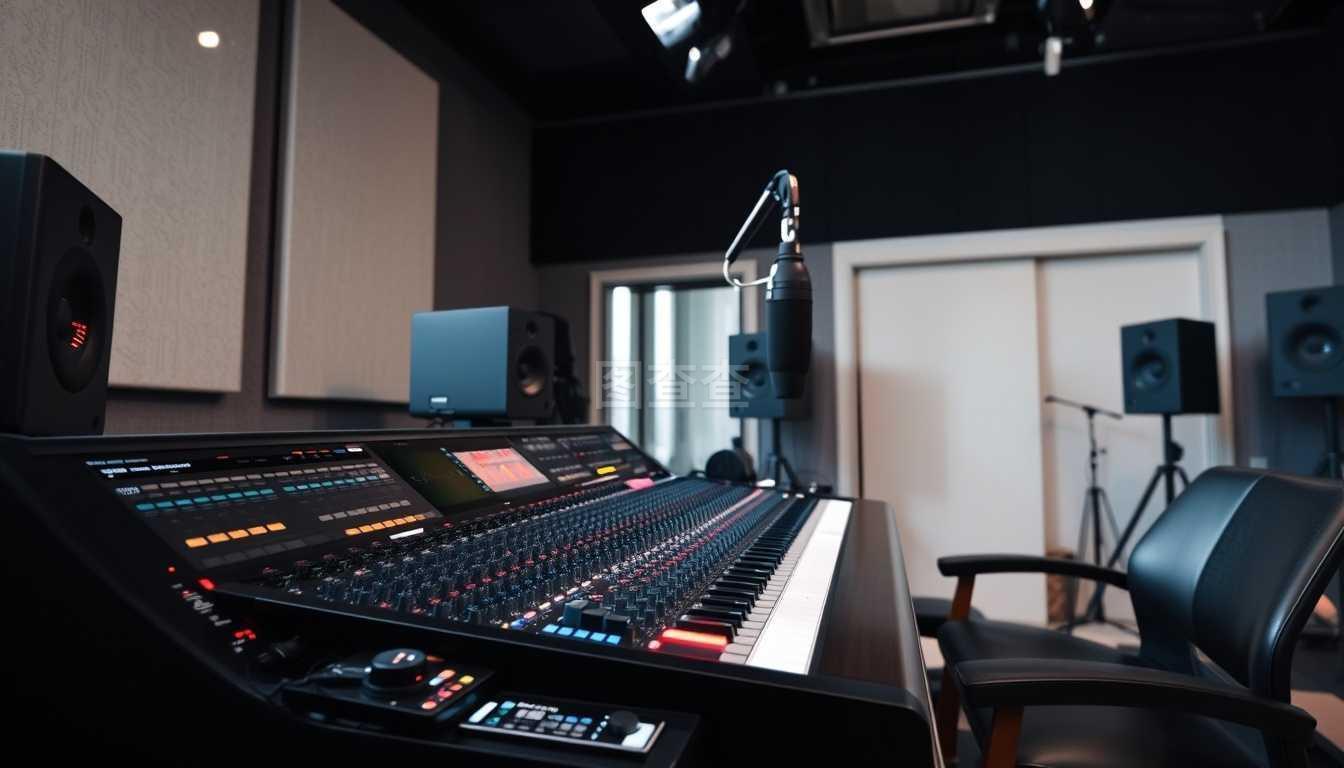 錄音棚混音臺 專業音樂制作的中樞與藝術